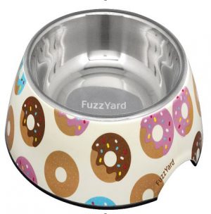 fuzzyard easy feeder go nuts dog bowl