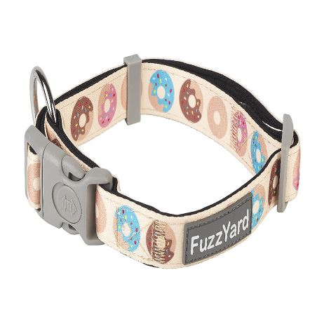 fuzzyard go nuts dog collar