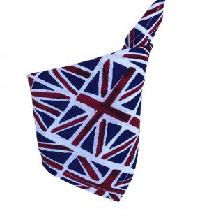 union jack dog bandana