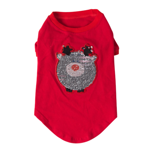 house of paws rudolph made me do it t-shirt