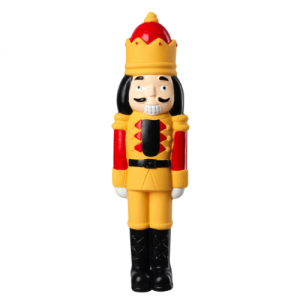 house of paws christmas latex nutcracker dog toy