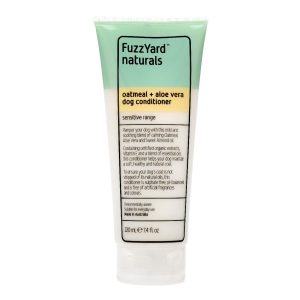 fuzzyard oatmeal + aloe vera dog conditioner