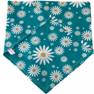 Blue Daisy dog bandana