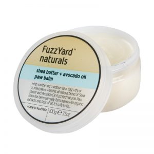 Fuzzyard shea butter + avocado oil paw balm