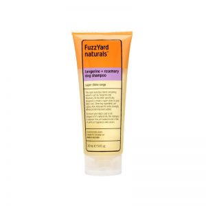 fuzzyard tangerine + rosemary dog shampoo
