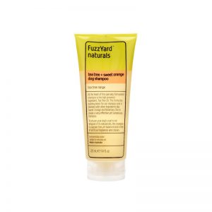 fuzzyard tea tree + sweet orange dog shampoo