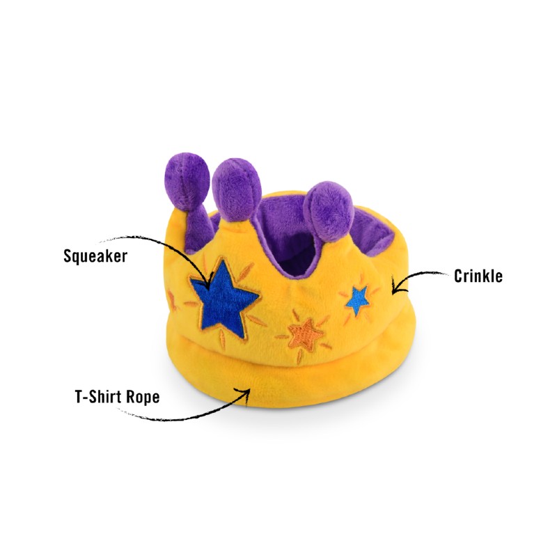 PLAY Party Time Dog Toy - Crown